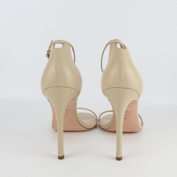 New Stuart Weitzman Nudistsong Ankle Strap Sandals, US 10, 4” Heel Made in Spain main image 12